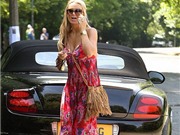 Bóng đá anh, ngoại hạng anh, lịch thi đấu euro 2012, Bà bầu Alex Gerrard xinh tươi dưới nắng